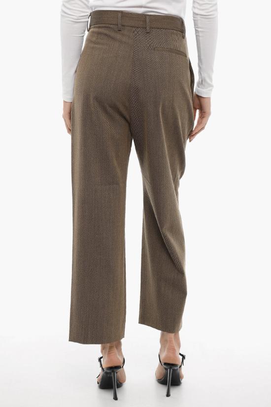  사이블사렐 스트레이트 팬츠 FRITZ PANTS BROWN TW Brown - SIBEL SARAL