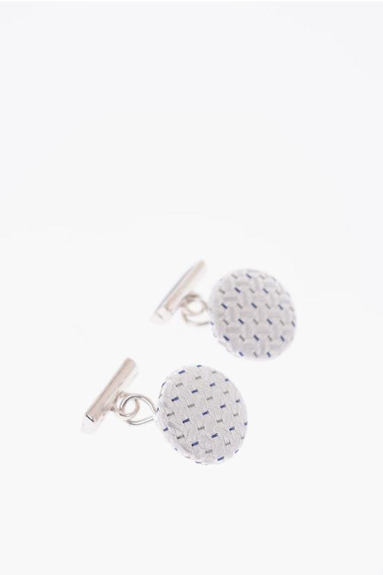  꼬르넬리아니 커프스 링크/타이 홀더 83HG11 9120544 013 Silver