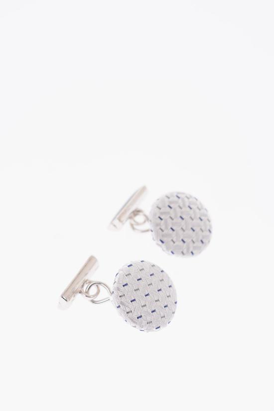  꼬르넬리아니 커프스 링크/타이 홀더 83HG11 9120544 013 Silver