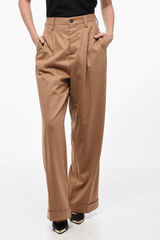  마르니 스트레이트 팬츠 PAMA0368U0UTW97000M20 Brown