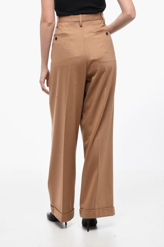  마르니 스트레이트 팬츠 PAMA0368U0UTW97000M20 Brown - MARNI