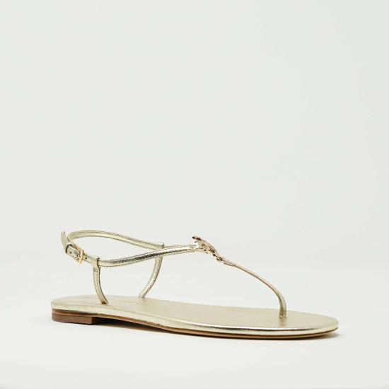  토리버치 / 여성 골드 카프리 레더 샌들 90556723 Gold BPG - TORY BURCH