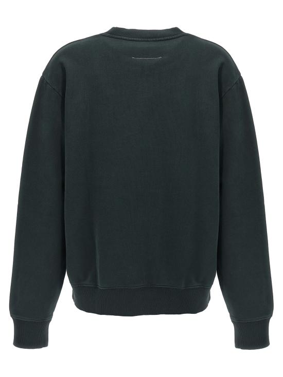 24FW MM6 메종마르지엘라 긴팔 티셔츠 SH2GU0021M25004900 White Black - MM6 MAISON MARGIELA