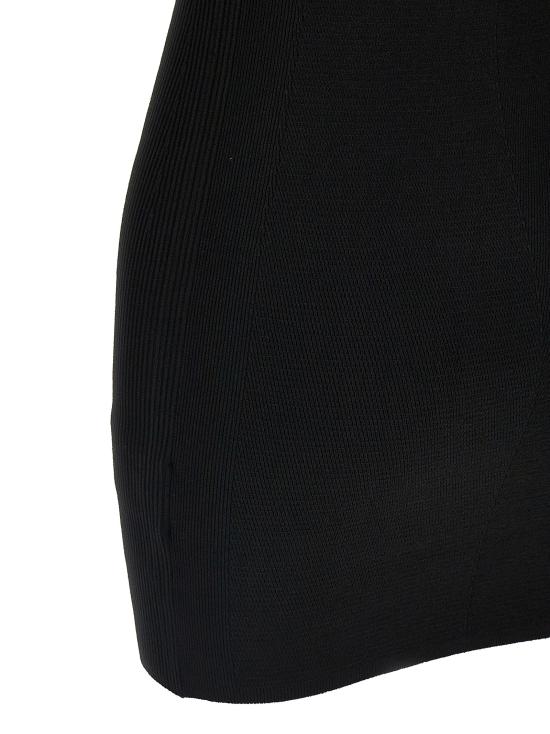 25SS 디젤 숏 스커트 A174490DLAX9XX Black - DIESEL