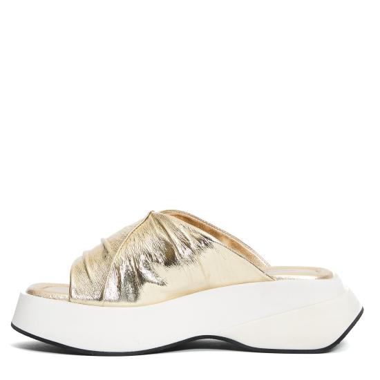 24FW 엘레나 이아치 뮬/슬리퍼 C20GOLD Gold - ELENA IACHI