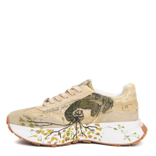 24FW 엘레나 이아치 스니커즈 SPACEELEPHANT Green - ELENA IACHI