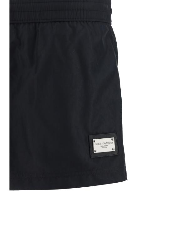  돌체앤가바나 스윔팬츠 M4E48TONO06 N0000 BLACK - DOLCE & GABBANA