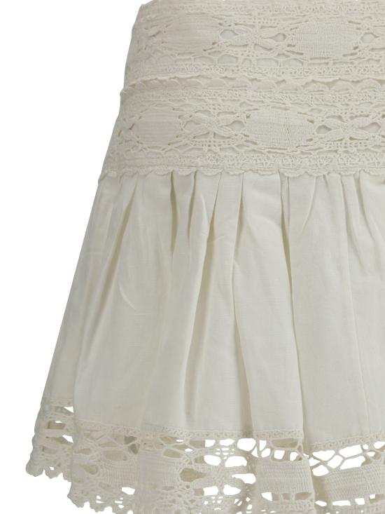 25SS 이자벨마랑에뚜왈 숏 스커트 JU0304FAC1J14E 20WH WHITE - ISABEL MARANT ETOILE