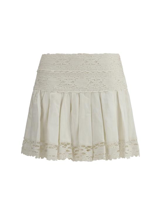 25SS 이자벨마랑에뚜왈 숏 스커트 JU0304FAC1J14E 20WH WHITE