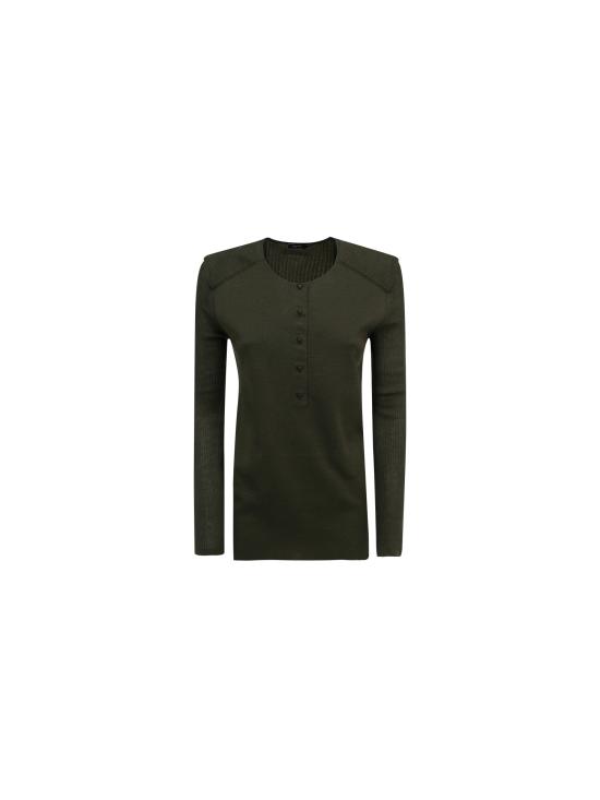  톰포드 긴팔 티셔츠 MAK982YAX087 FG720 GREEN