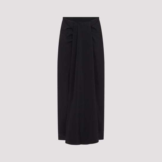 25SS 자크뮈스 미디 스커트 25E251SK075 1621 990 Black - JACQUEMUS