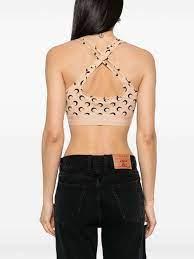 25SS 마린세르 민소매 티셔츠 MRSW251PRUW065BR INVERSE TAN DOM - MARINE SERRE