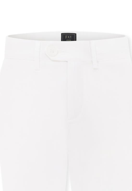 25SS [키즈] 페이 스트레이트 팬츠 FW6P10 G0019 101 IVORY - FAY