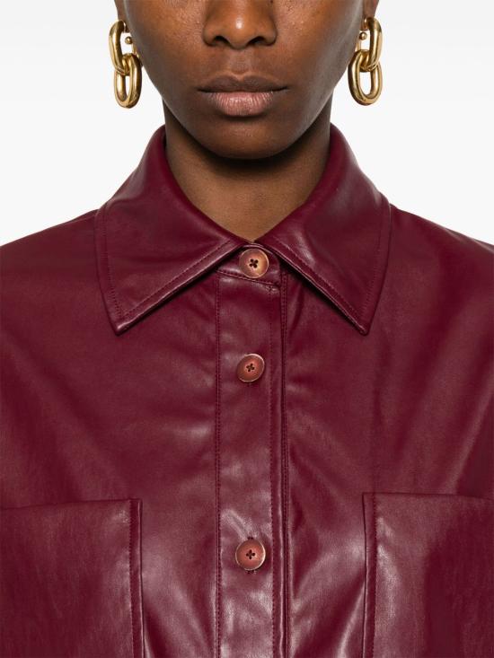 25SS 르 쉴리 스튜디오 가죽 자켓 6277 AGOSTINA760 Bordeaux - LE SULLY STUDIO