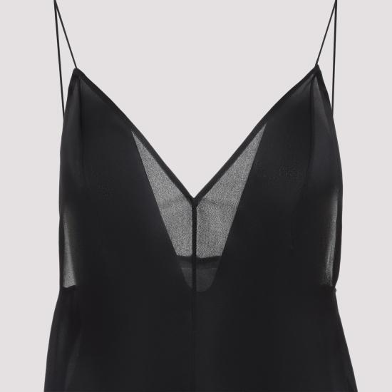 25SS 케이트 민소매 티셔츠 23963002 W3002 200 BLACK - KHAITE