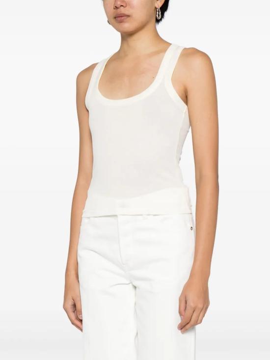 25SS 자크뮈스 민소매 티셔츠 24E241JS1582032 WHITE 100 - JACQUEMUS