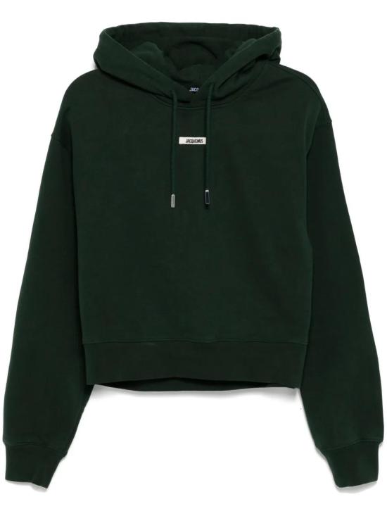 25SS 자크뮈스 후드 티셔츠 24E241JS1622341 DARK GREEN 2 591