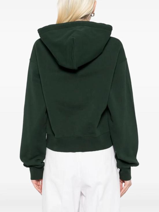 25SS 자크뮈스 후드 티셔츠 24E241JS1622341 DARK GREEN 2 591 - JACQUEMUS