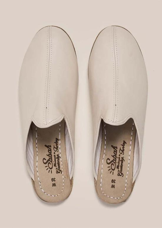  Sabah 뮬/슬리퍼 사바 바하 바바 화이트 - OTHER BRANDS