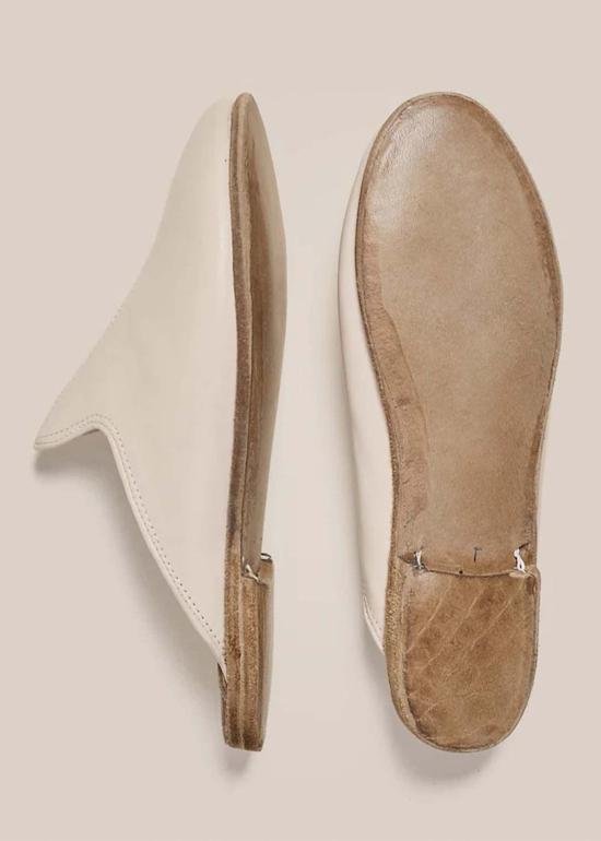  Sabah 뮬/슬리퍼 사바 바하 바바 화이트 - SABAH