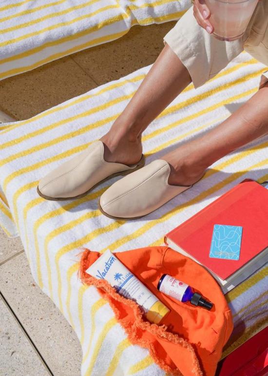  Sabah 뮬/슬리퍼 사바 바하 바바 화이트 - SABAH