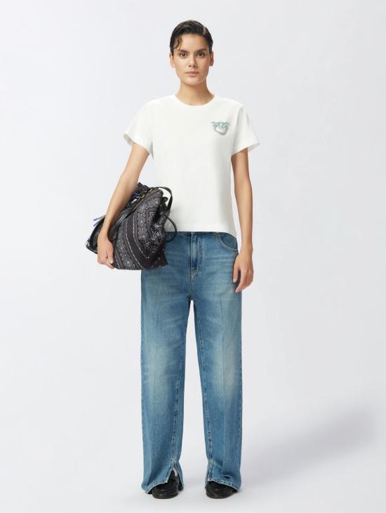 25SS 핑코 반팔 티셔츠 103320 A2G7z05 - PINKO