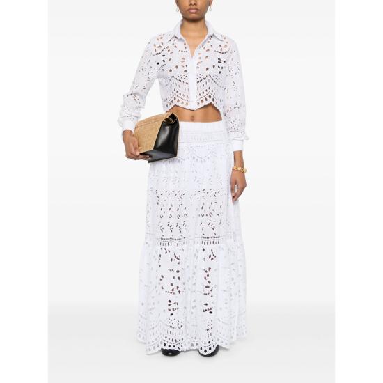 25SS 에르마노 설비노 셔츠 D464K611RXT 10601 WHITE - ERMANNO SCERVINO