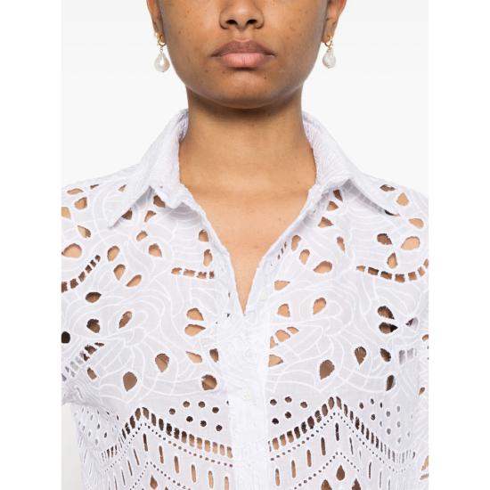 25SS 에르마노 설비노 셔츠 D464K611RXT 10601 WHITE - ERMANNO SCERVINO