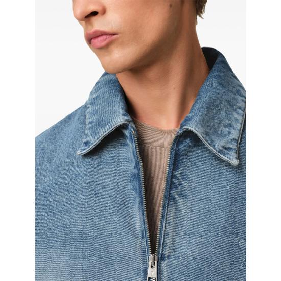 25SS 아미 데님 자켓 HJK043 DE0046 480 BLUE - AMI