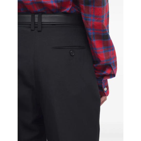 25SS 더로우 스트레이트 팬츠 8719 W3677 BLK BLACK - THE ROW