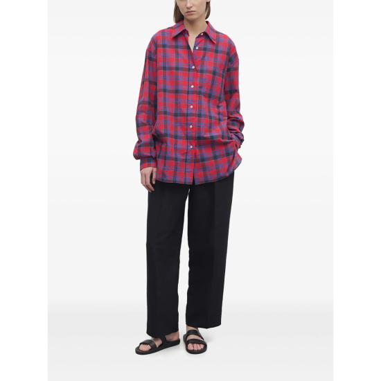 25SS 더로우 스트레이트 팬츠 8719 W3677 BLK BLACK - THE ROW