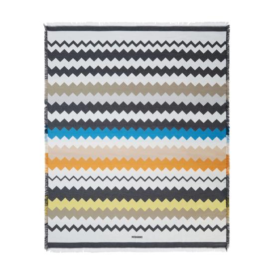 25FW 미쏘니 홈 비치용품 1E3SP99138 160 BLACK WHITE - MISSONI HOME