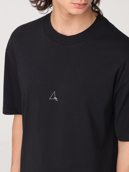 25SS 로아 반팔 티셔츠 RBMW0254JY22BLK0001 BLACK DOM - ROA