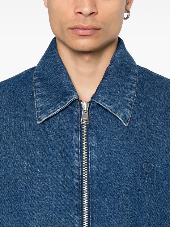 24FW 아미 데님 자켓 HJK020 DE0031 480 - AMI