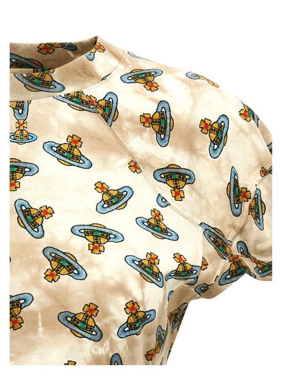 25SS 비비안웨스트우드 반팔 티셔츠 1G01000AJ008VC302 Multicolor - VIVIENNE WESTWOOD