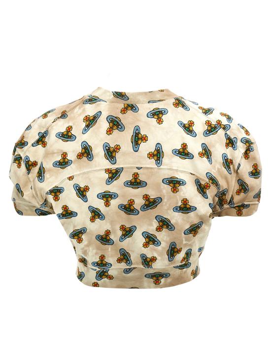 25SS 비비안웨스트우드 반팔 티셔츠 1G01000AJ008VC302 Multicolor - VIVIENNE WESTWOOD