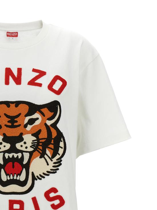 24FW 겐조 반팔 티셔츠 FE68TS0084SI02 White - KENZO