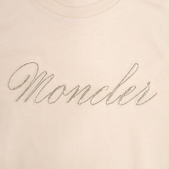 25SS 몽클레어 반팔 티셔츠 K19548C0001689AT9 PINK - MONCLER