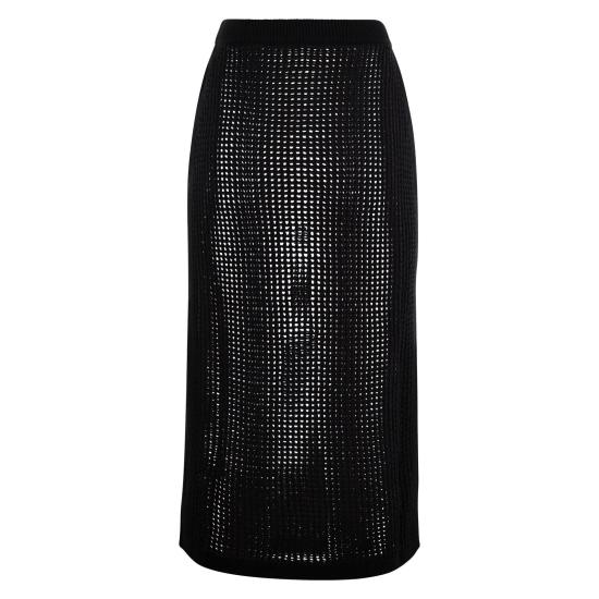 25SS 세인트바쓰 숏 스커트 DRL0001 BLACK - MC2 SAINT BARTH