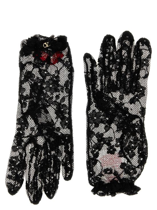 25FW 발렌티노 가라바니 장갑 6W0GD00HNDQN06 Black