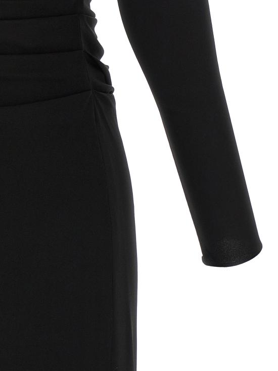 25FW 돌체앤가바나 미디 원피스 F6TMWTFURGGN0000 Black - DOLCE & GABBANA