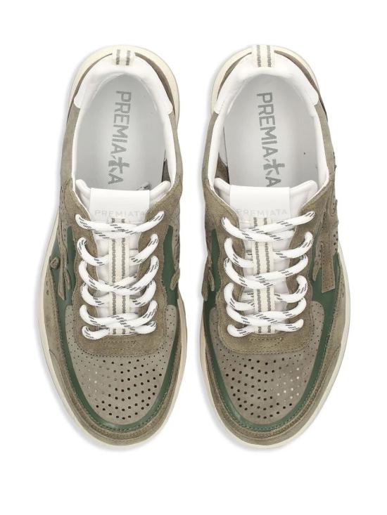 25SS 프리미아타 스니커즈 NOUS 7221 OLIVE BROWN NATURAL - PREMIATA