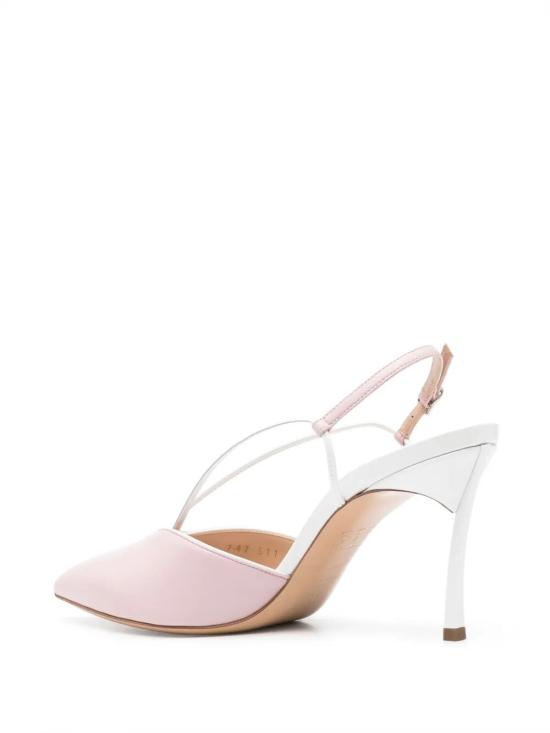 25SS 카사데이 힐/펌프스 1G625J080TT0503C043 MINOU WHITE - CASADEI