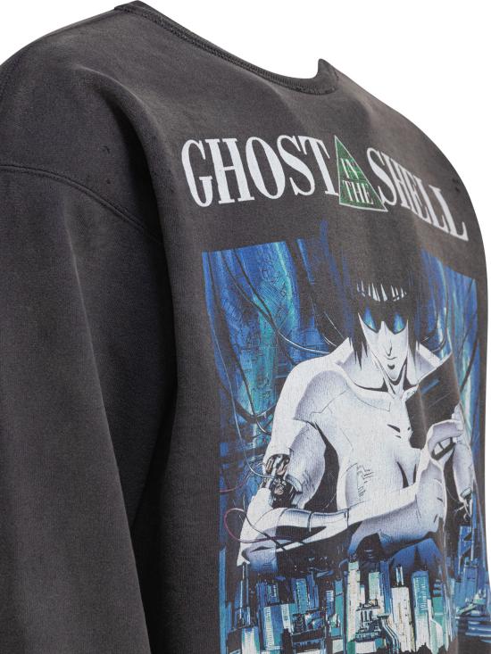 25SS 세인트 미카엘 긴팔 티셔츠 SM HR8 0000 C09BK Black - SAINT MXXXXXX