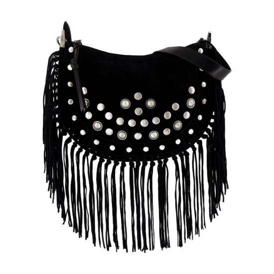 25SS 이자벨마랑 크로스백 25EBF0066FB C2C16M BKSI BLACK SILVER black