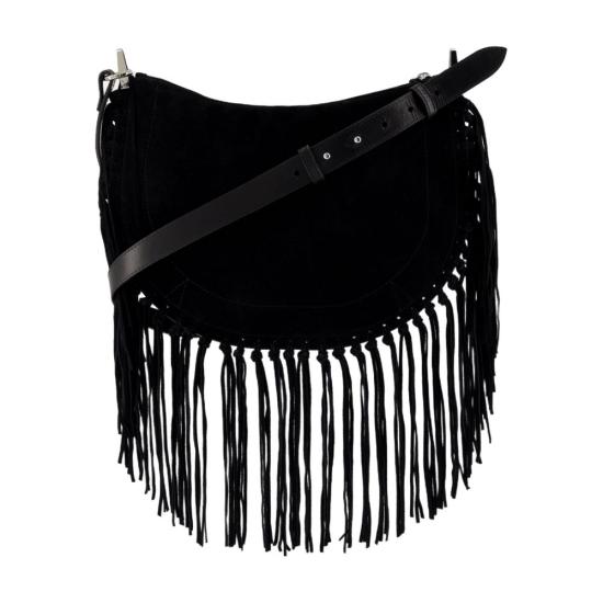 25SS 이자벨마랑 크로스백 25EBF0066FB C2C16M BKSI BLACK SILVER black - ISABEL MARANT