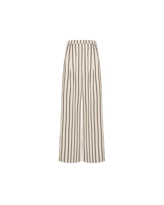  포르테포르테 팔라초 팬츠 포르테 포르테 와이드 레그 팬츠 오키데아