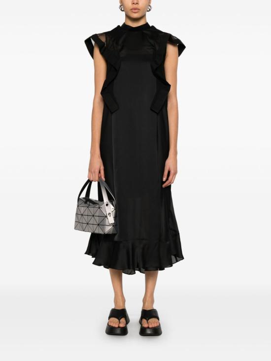 25SS 사카이 미디 원피스 2507841 001 Black - SACAI