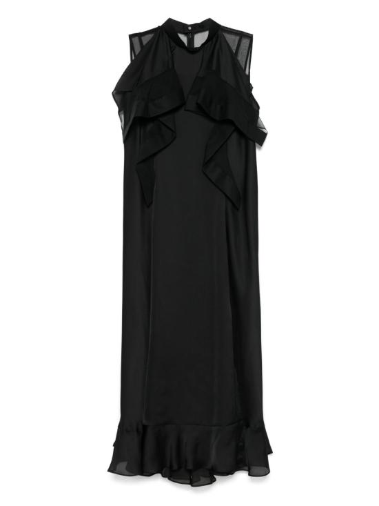 25SS 사카이 미디 원피스 2507841 001 Black