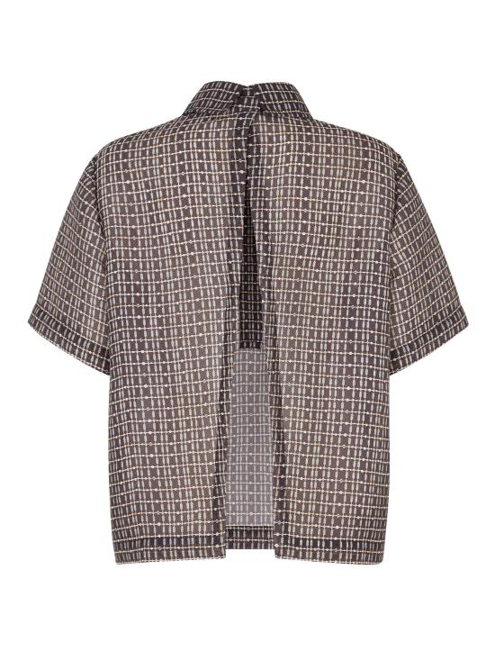 25SS 펜디 폴로 티셔츠 FS8240 AUP5F1RXA Brown - FENDI